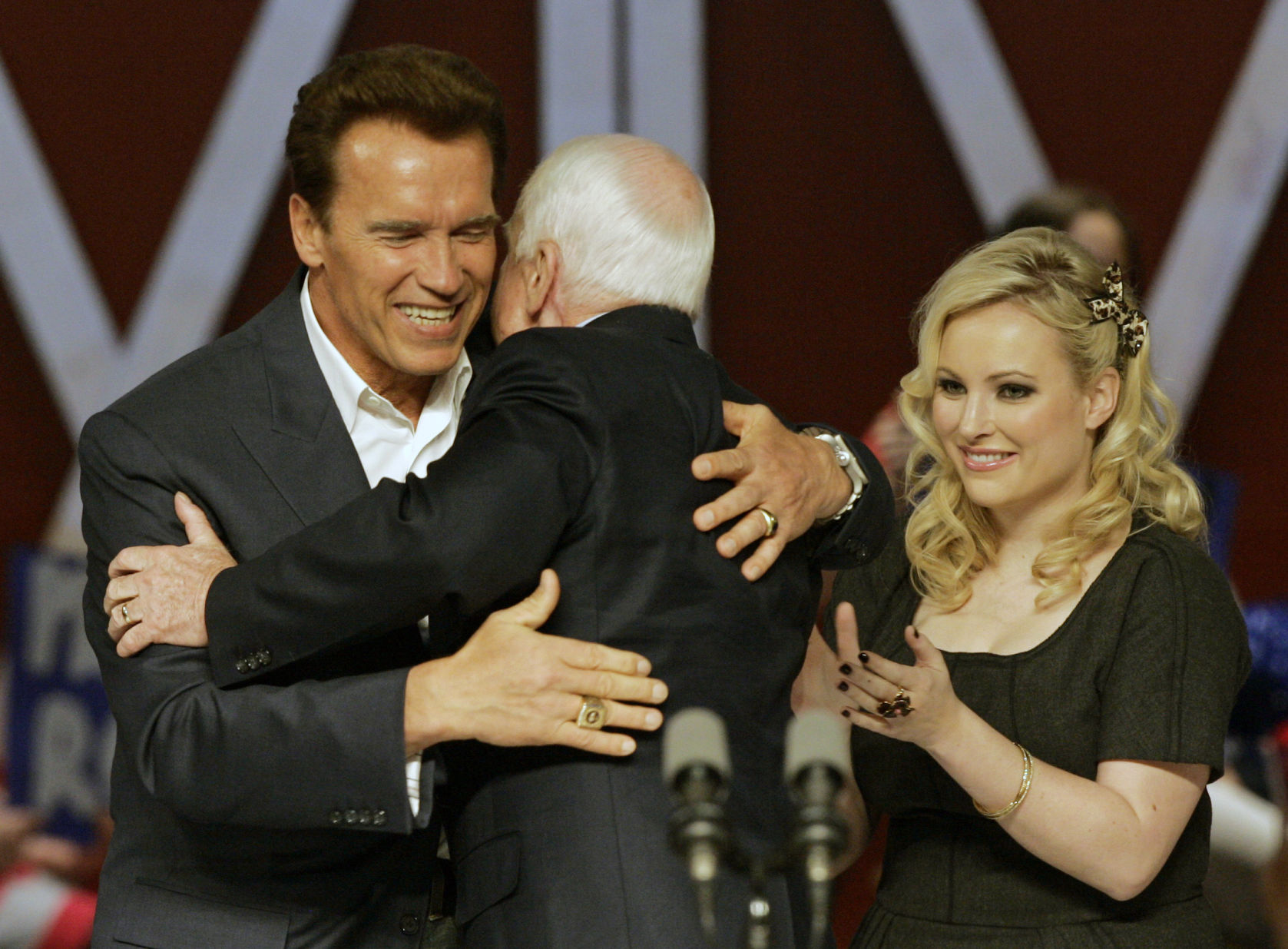 2008: John McCain, Arnold Schwarzenegger